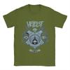 Hellfest Heavy Metal Music   100 Cotton T-Shirt For Man Summer  Classic T-Shirts O Neck Hippie Tees Oversized Pattern Tops