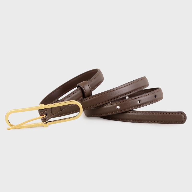 

Женский ремень с пряжкой-штифтом, женский ремень, индивидуальный, декоративный из натуральной кожи, женский из коровьей кожи 100cm