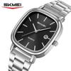 SKMEI 2551 Simple Business Stainless Steel Bar Quartz Watch Luxury Exquisite Men's Date Waterproof Calendar Watch Reloj Hombre