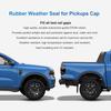 Rubber Weather Seal For Pickups Cap - Camper Shell Seal Automotive Weather Stripping Tonneau Cover Tailgate Seals For Pickups Truck Cap 24.6FT