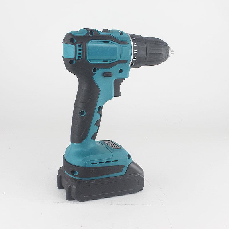 Compact High-Power Brushless Electric Drill & Screwdriver with Rechargeable Lithium Battery