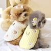Pet autumn and winter cotton coat for traction Teddy Bichon Pomeranian small dog Poodle cat dog clothes to keep warm in winter