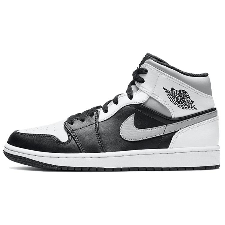 Air Jordan 1 Mid White Shadow Men s 554724-073 EU 45