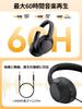 QCY H3 Wireless Headphones, Noise Cancelling, Bluetooth 5.3, High-Resolution Audio (AUX Connection), Noise Reduction up to 43dB, Dual-Use Wired and