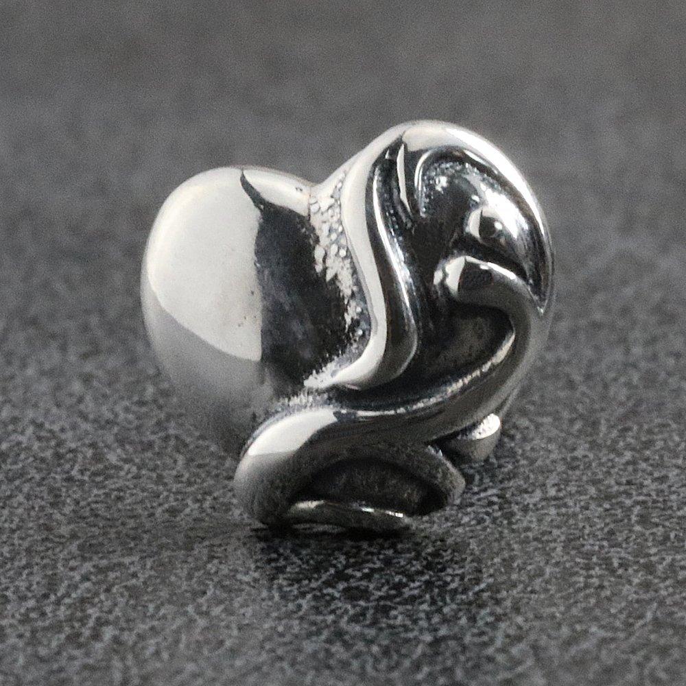 Thorn Heart 925 Sterling Includes Storage Pouch and Silver Polishing Cloth Earrings, Silver,