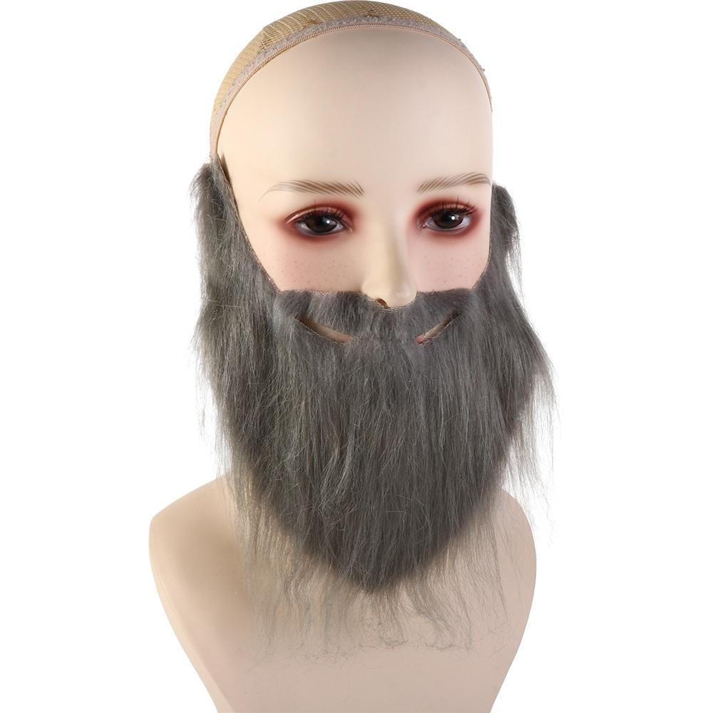 Artificial Beard Halloween Fake Mustache Fake Beard Realistic Fake Beard Large Beard   Party Props