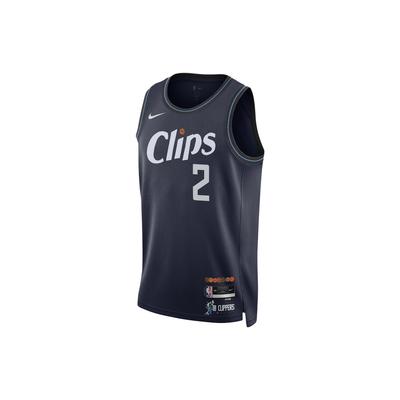 Camiseta de Baloncesto Estampado Numérico City Edition de Los Angeles Clippers para Hombre Tops Azul Marino DX8505-420