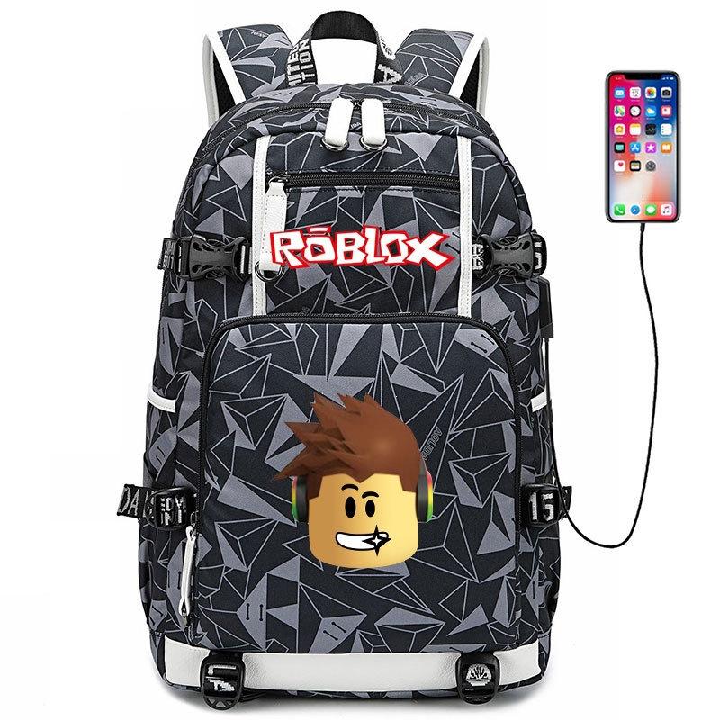 Plecak do gry Roblox Duża pojemność Chłopcy Dziewczynki Torba na wycieczkę szkolną