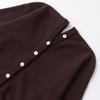  European and American Style, New Women's Fashion, Versatile, Cross-border French Slim Hem Knit Jacket