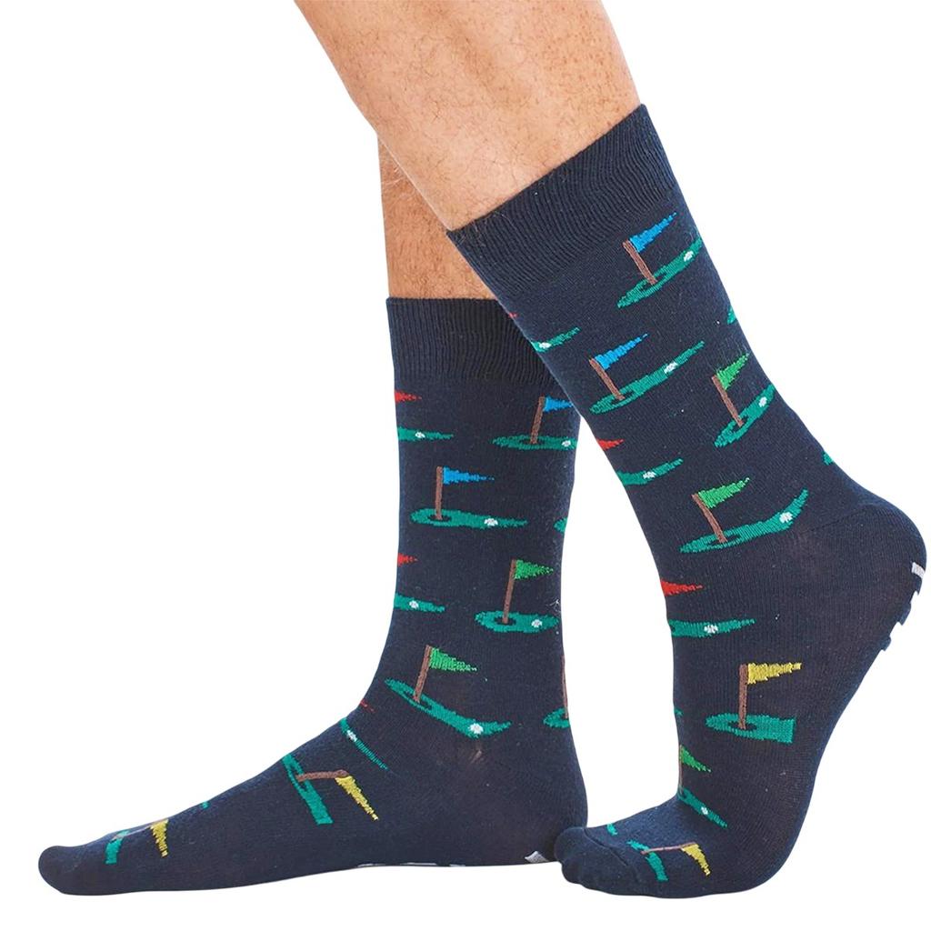 Soxy Mens Golf Ball Cotton Socks (Pack of 6)