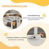 Pressure Fit Stair Dog Gate W/ Small Cat Door, Automatic Closing Door, Double Locking, for 74-100cm Openings - White