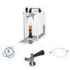 Lindr PYGMY 25K Beer Dispenser 35 L/h Membrane Pump Dry Cooler Stainless Steel Green Line Without Tap Head