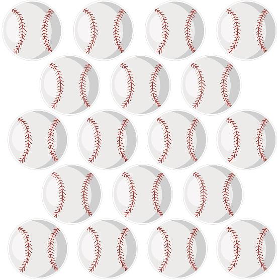 50 PCS Basketball Cutouts for Bulletin Board Decorations, Basketball Paper Cut-Outs for Classroom Bulletin Board School Office Wall Decor Sport Theme