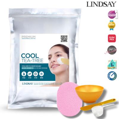 Lindsay modelleringspakke tea tree 1 kg pakke verktøy svamp alt-i-ett 4-delt sett, 1 sett, 1 stk
