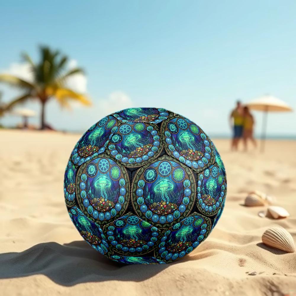 Oceanic Treasures Round Football Size 5 Adult Ball Suitable for Training Matches and Outdoor Team.