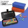 Kids Puzzle Game Educational Toy with Timer Hand-Eye Coordination Logic Training Challenge Board Toddler Brain Teaser Box