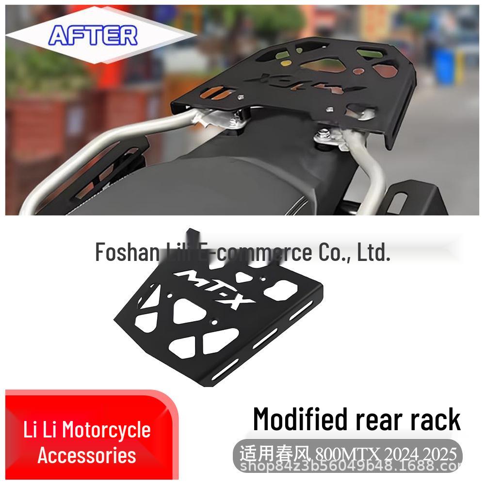Chunfeng 800MT-X Rear Luggage Rack and Tail Box Bracket for Motorcycle Accessories Yes