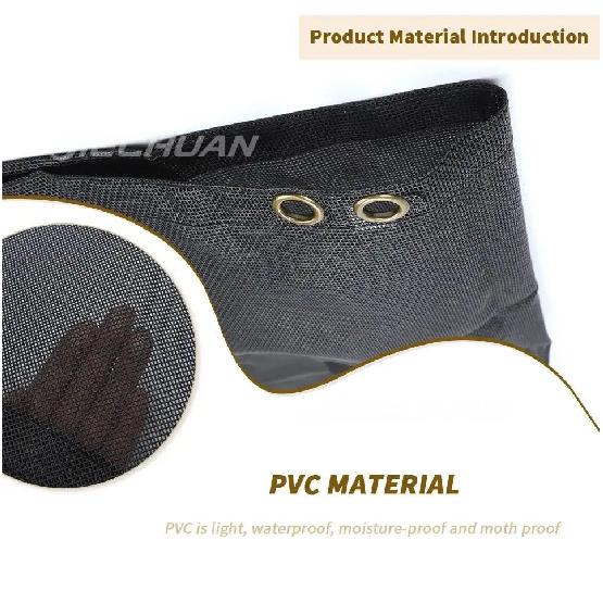JIECHUAN Car Top Roof Sunshade Cover Front Door Heat Insulation Net Mesh Fit For Jeep Wrangler JK 2007-2017,Exterior Accessories