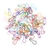 Safety Pins Household for Crafting Sewing Garment Fastening Finishing Quilts Jewelry Making100pcs Color Calabash Shape