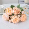 7 Gabeln Seide Künstliche Blume Pfingstrose Haus Raum Hochzeitskranz Festival Party Außenbogen Hintergrund Dekor Blumengesteck