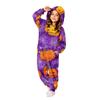 Kids Halloween Printed Flannel Pajama Set for Boys Girls