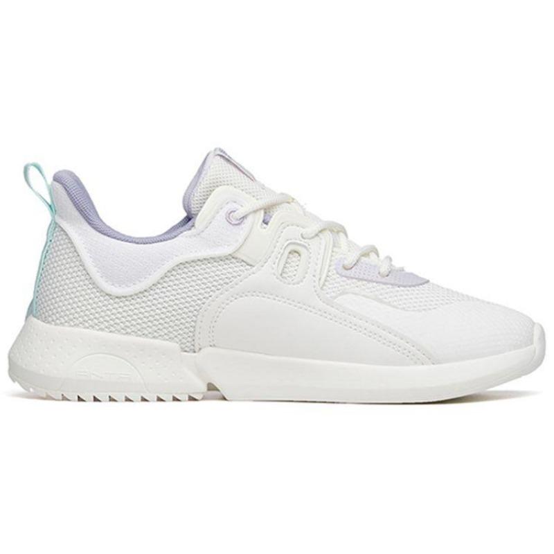 Anta Magic Cube 3.0 Women's Casual Shoes White Purple, Comfortable 122228800-3