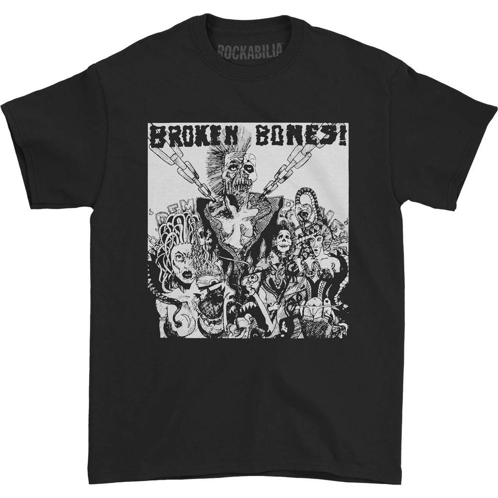 

Men s Broken Bones Dem Bones Tee T-shirt X Black S