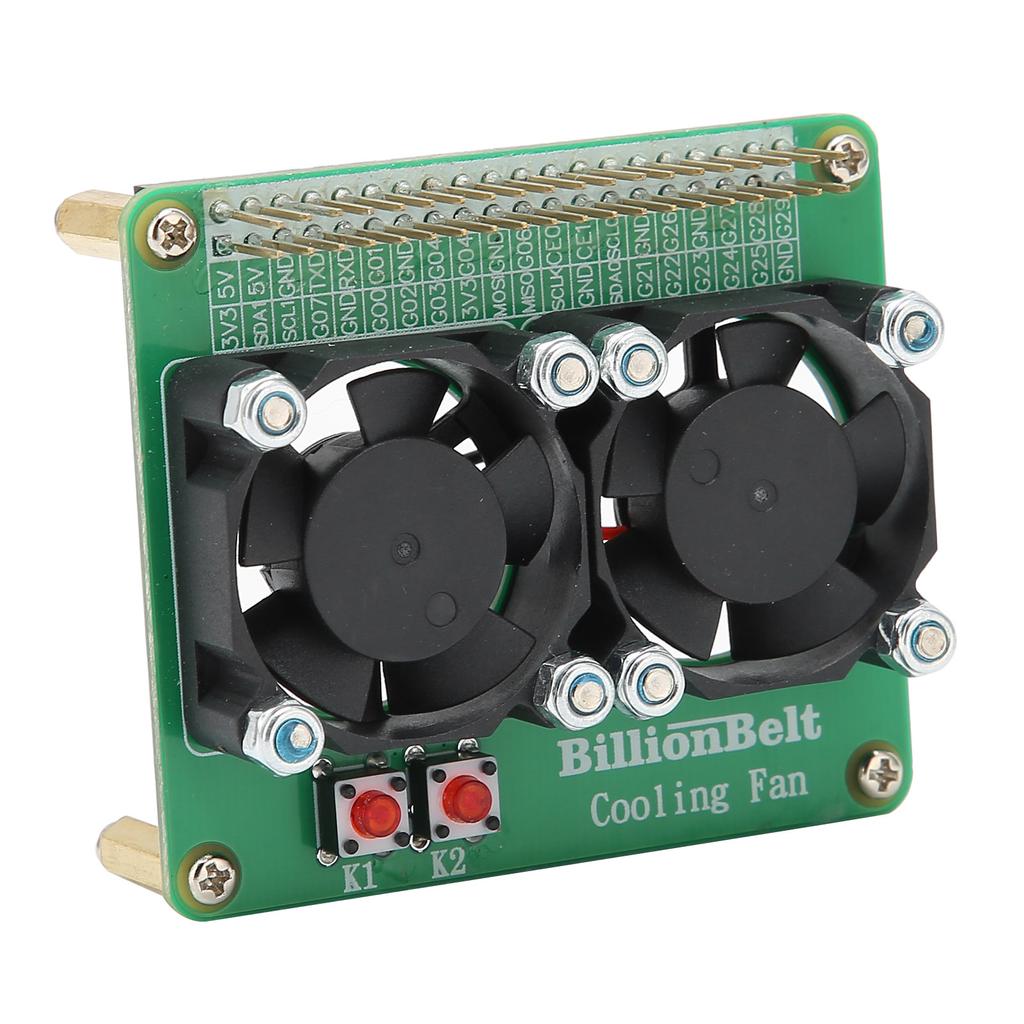 Cooling Fan SingleChip Computer Accessory Replacement for Raspberry Pi 3B 4B DC5V
