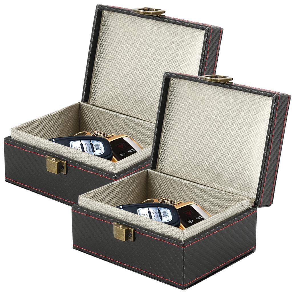 1/2 Stück Handy-Box Auto Schlüsseloser Signalblocker Diebstahlschutz Faraday-Box Schutzhülle Strahlenschutz Handy-Box