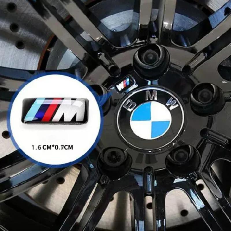 Drswk4 M Logo Car Steering Wheel Hub Caps Center Emblem Badge Sticker DIY Sticker For All BMW E46 E39 E38 E90 E60 E36 F30 F20 X1 X3 X5