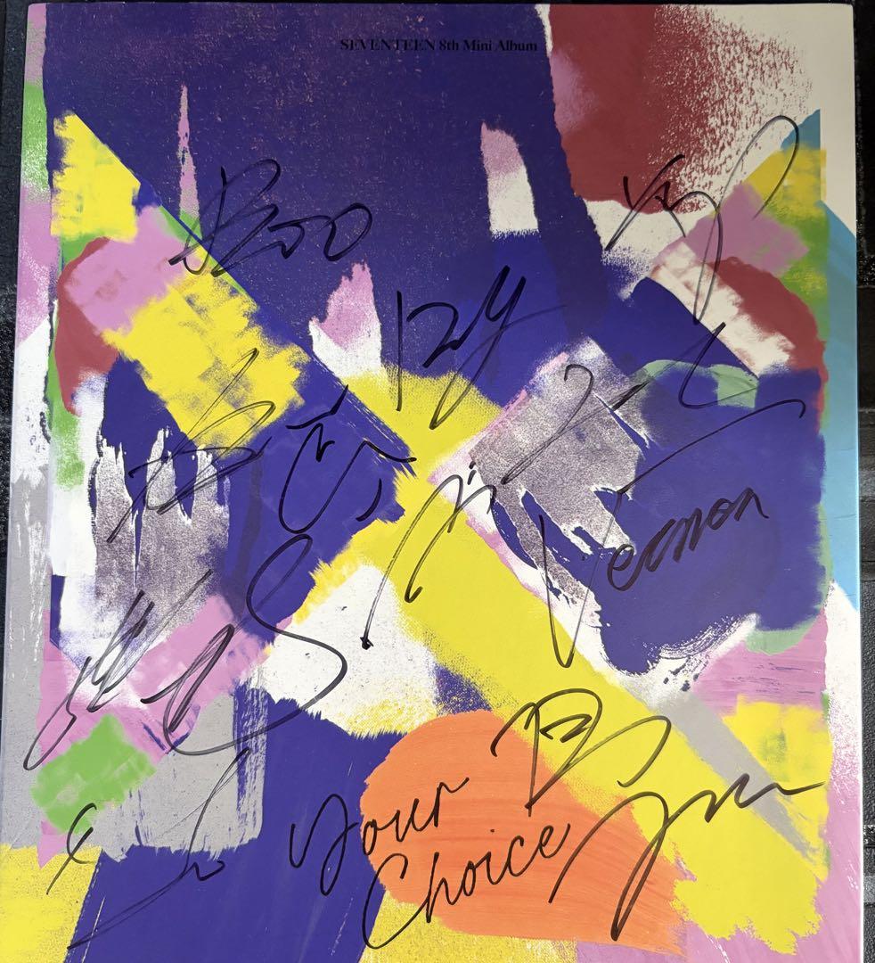 

[USED] SEVENTEEN Your Choice Signed
