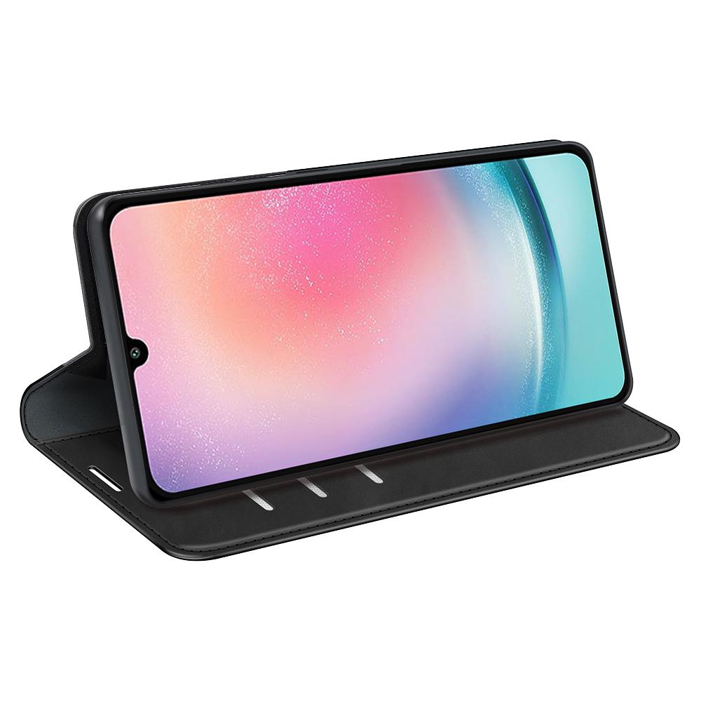 For Samsung Galaxy A25 5G (Global) (161.0 X 76.5 X 8.3mm) Case Anti-Scratch Wallet Stand Skin-touch Feeling Leather Phone Cover