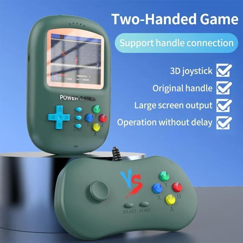 D54 500 In 1 Handheld Game Console Mini Portable Player Retro Video Games Console Boy with 8000mah Large Capacity Power Bank