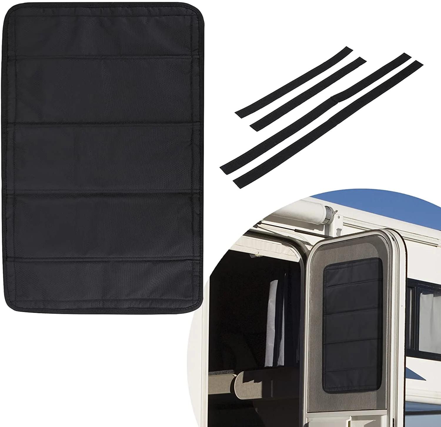 

RV Door Window Shade Foldable Blackout Cover Privacy Protection Curtain for Camper Trailer A