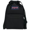 Jansport Drawsack, Unisex Black Bag