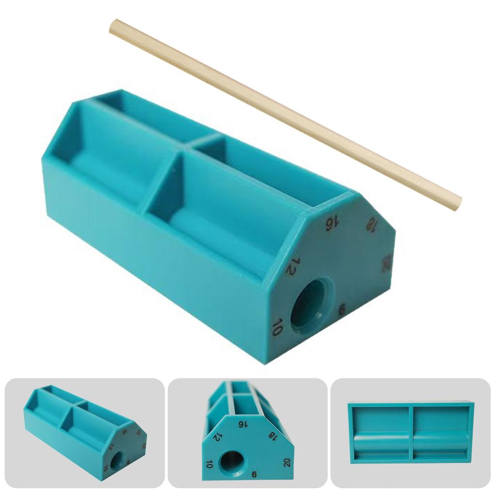 Professional Layout Tool Parallel Scriber for Woodworking MultiSpacing Option Durability ABS Construction with Pencil