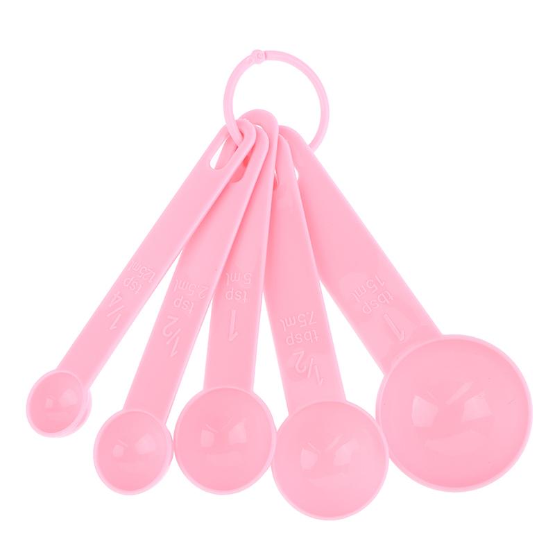 10Pcs/Set Plastic Measuring Tools Stackable Measuring Spoons Teaspoon Sugar Scoop Cake Baking Flour Measuring Cups