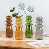 Modern Simple Nordic Style Colored Transparent Glass Vases Modern Living Room Wedding Table Centerpieces Home Decoration