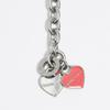 BIMBA Y LOLA [25FW] BIMBA Y LOLA Silver-tone Chain & Heart Logo Pearl Necklace B256AIU016SIF