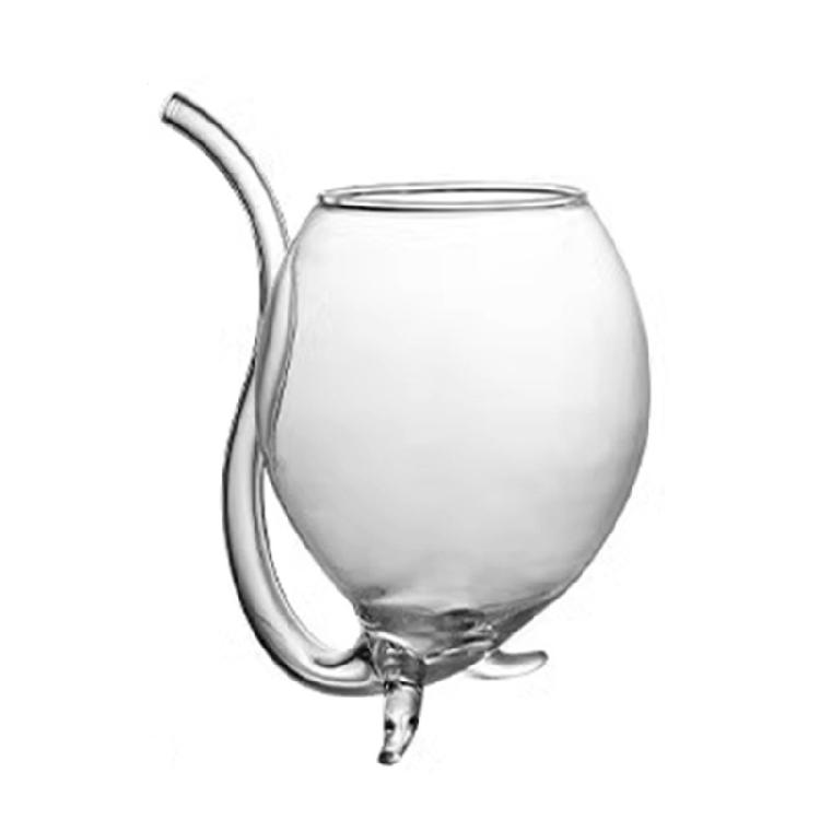 Innovative Pipe Molds Cocktails Glass Elegant Cocktails Glass with Sturdy Construction for Enhancing Drinking Experience