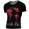 Trend Japanese Samurai Graphics T-shirts Summer Fashion Short Sleeve Mens Kids 3D Printed T Shirts Casual Loose Harajuku Tees