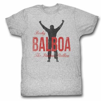 Rocky Balboa Gray Heather T-Shirt