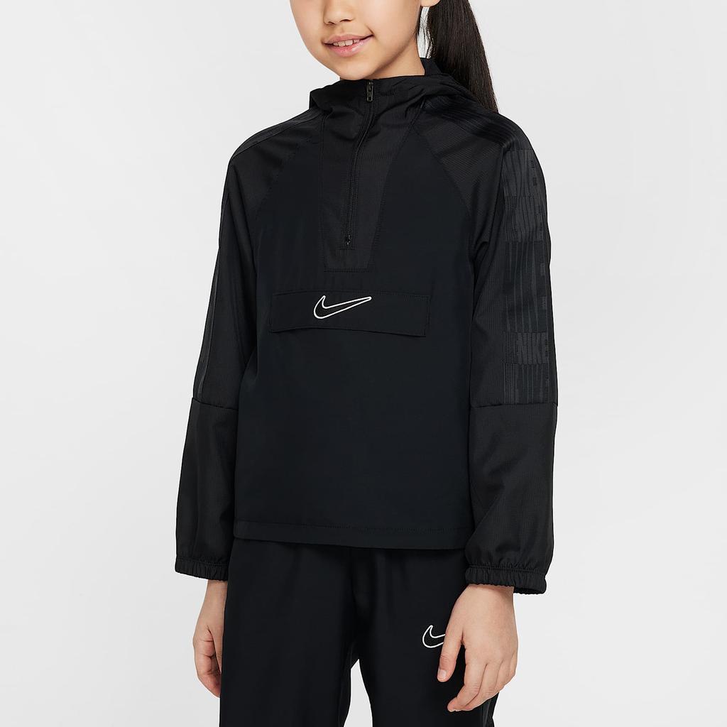Nike Swoosh Academy Casual Simple Comfortable Skin-Friendly Jacket Kids Jacket Black HJ3826-010
