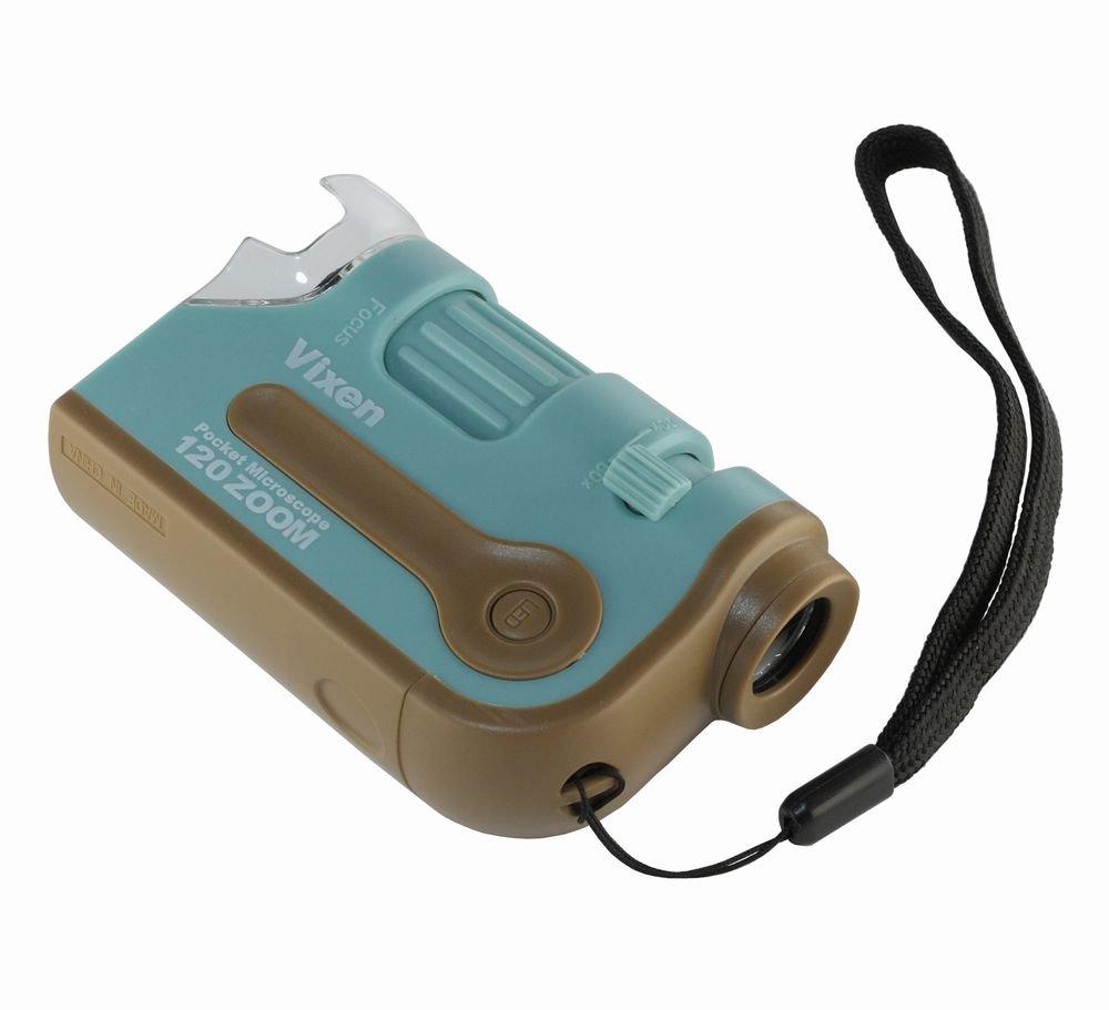 

Vixen Pocket Microscope 120 Zoom (Chocolate Mint) 21264-4