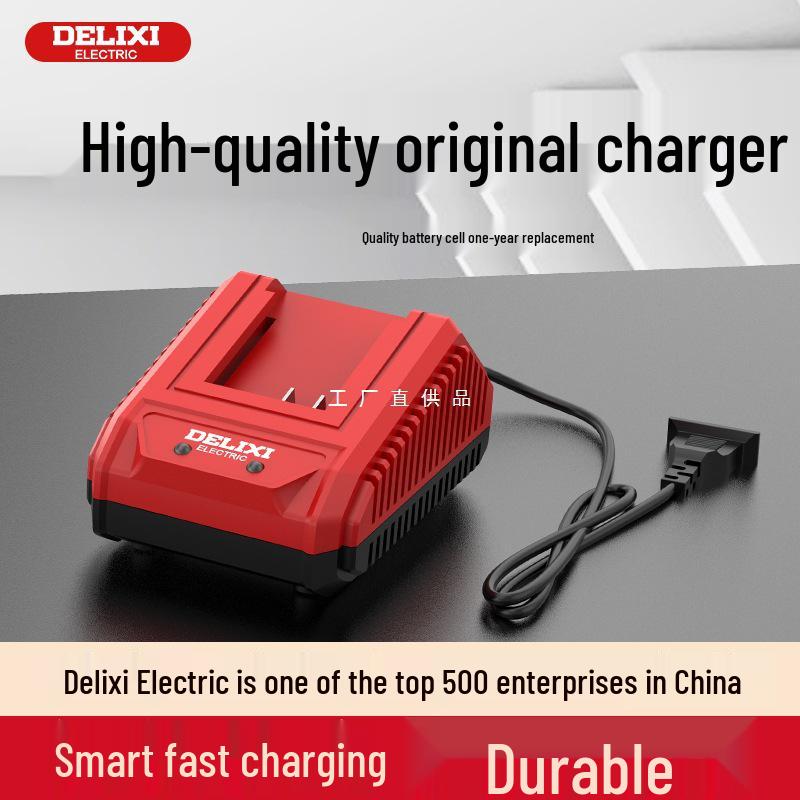 Delixi 21V Lithium Fast Charger for Drill & Hammer Tool Accessories