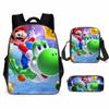 Cartoon Backpack, Primary And Secondary School Students Three-Piece Set, School Bag, Backpack, Shoulder Bag, Pencil Case.