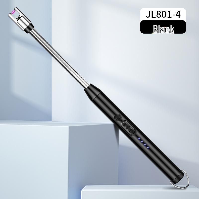 

USB Перезаряжаемая Дуговая Зажигалка для Газовой Плиты, Спиралей от Комаров и Свечей Aluminum Body/Plastic Discount 0.2 чёрный