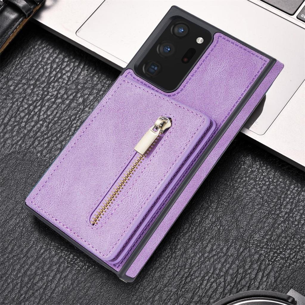 Samsung S24ultra S23 Multi-function Zipper Mobile Phone Case: A54 Anti-fall Protective Cover with Wristband.