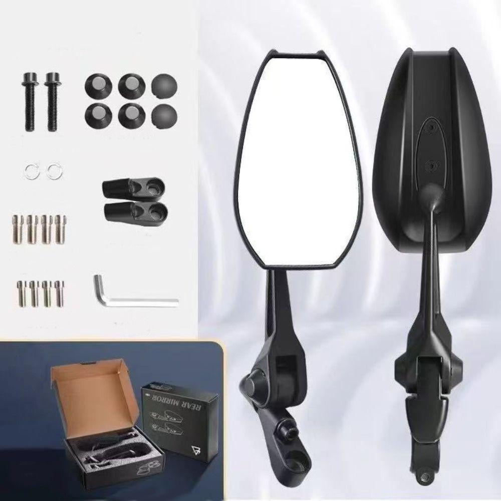 Napoleon Aluminum Alloy Side Mirror HD Motorcycle Side Mirror Clean Lens Motorcycle Accessories