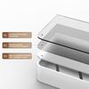 Bathroom Multifunctional Storage Rack, Space Aluminum Anti Rust Wall Mounted Storage Rack Single-Layer